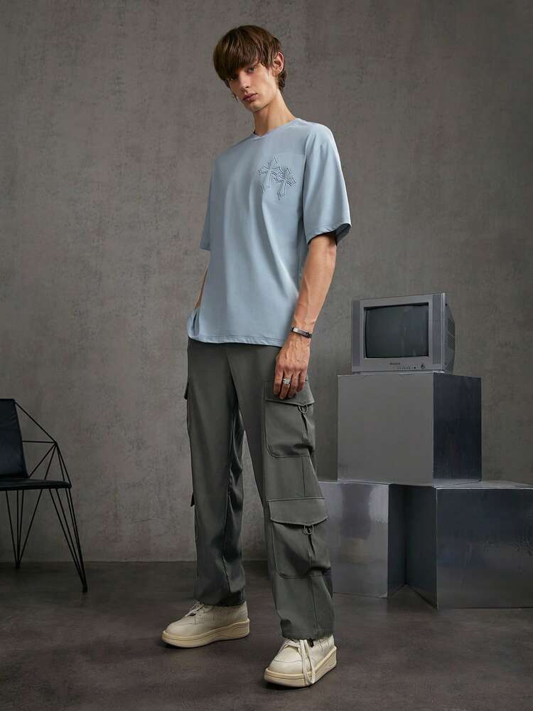 Men's Woven Casual Cargo Pants