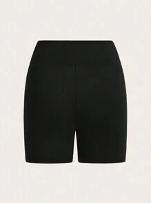 SHEIN Essnce 3入組女式短款高腰緊身褲 - 彩色 - 查看 8