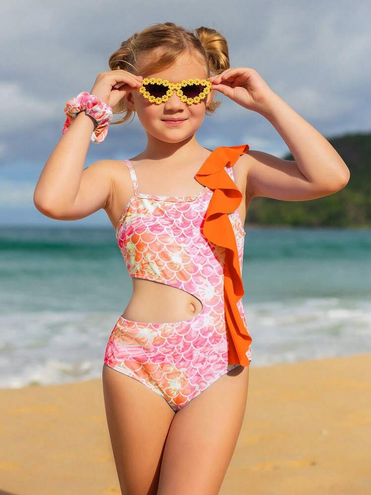 Mermaid scale bathing suit hotsell