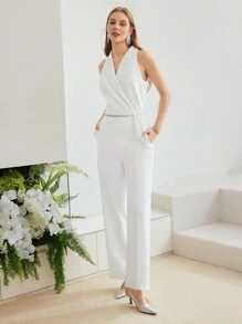 MOTF PREMIUM 編織結構壓痕連身褲