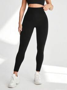 Powerista Quần Xà cạp thể thao - màu đen - Xem 3