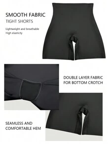 Seamless Women's Shapewear Bottom - Black - View 3