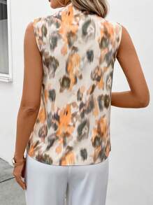 SHEIN Clasi Của phụ nữ Cổ chữ V Áo không tay - Nhiều màu - Xem 3