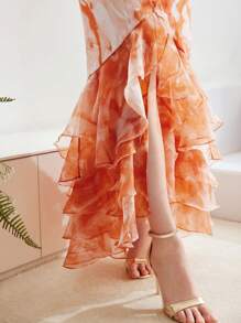 MOTF PREMIUM 編織斜裁連身裙 - 彩色 - 查看 7