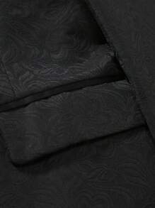 Manfinity AFTRDRK Men's Plus Size Suit Set - Black - View 5