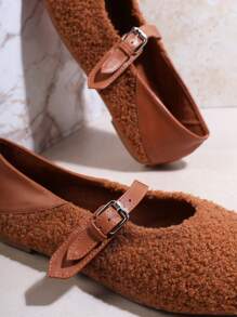 Women's Solid Color Casual Flat Shoes