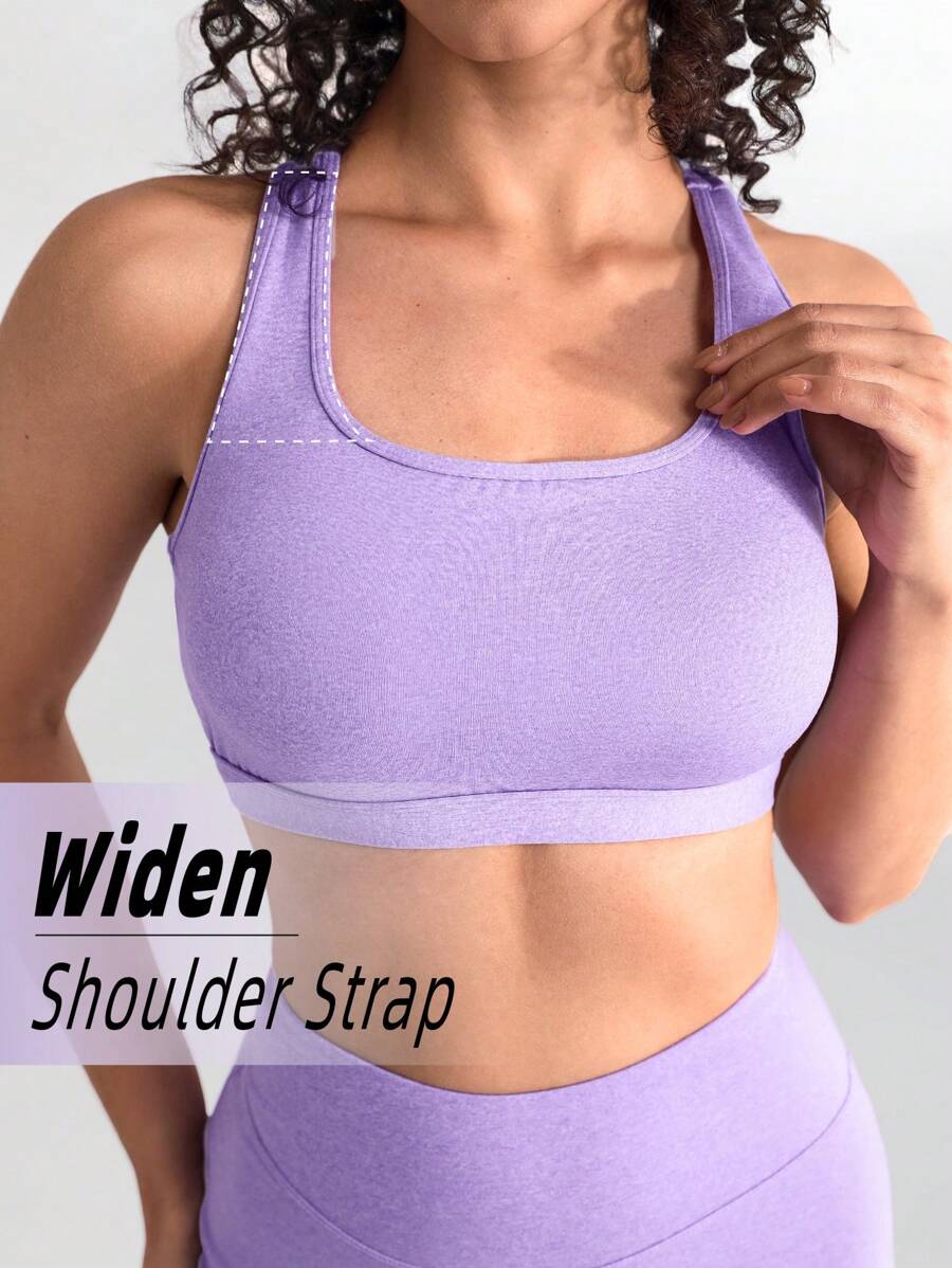 Lifespree 女士運動胸罩 - 淡紫色 - 查看 1