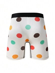Boxer Para Hombres Con Lunares Coloridos