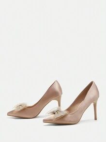 SheIn BIZ Women'S Fashion High Heel Pumps