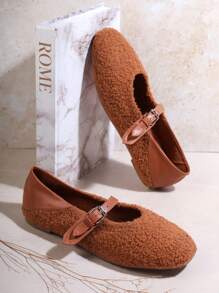 Women's Solid Color Casual Flat Shoes