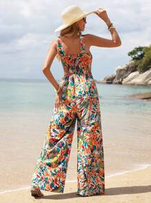 SHEIN VCAY Summer Women Jumpsuits - Multicolor - View 2