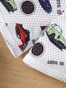 Baby Boy Casual Mesh Vest Set - Multicolor - View 3