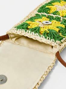 SHEIN MOD Woven Bag - Multicolor - View 6