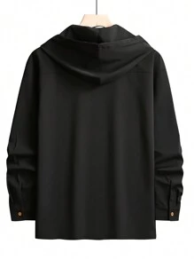 Manfinity Homme Chemise à capuche unie pour hommes, pour les amis