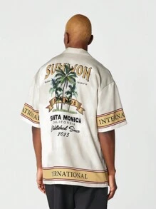 SUMWON Relaxed Fit Shirt With All Over Print - Multicolor - View 2