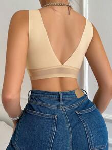 Women's Seamless Vest Style Bra