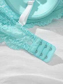 Women's Lace Underwire Bra - Baby Blue - View 5