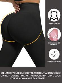 SHEIN Sport Studio Seamless High Elasticity Sport Leggings