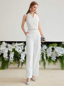 MOTF PREMIUM 編織結構壓痕連身褲