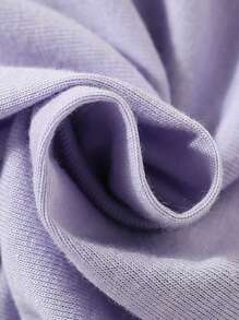 2-Piece Set Of Youth Women's Casual Pink Short-Sleeved Round Neck Loose T-Shirt Printed With Cool And Butterfly Letter Pattern And Black Cycling Shorts Set Suitable For Daily Street Fashion Gatherings And Travel Wear - Multicolor - View 4