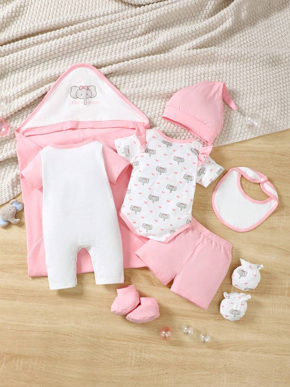 Newborn Baby Girl Gift Set, Multiple Pieces