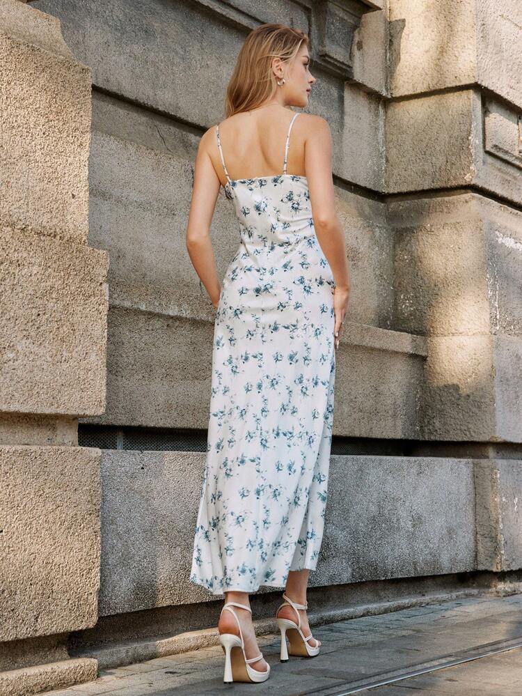 Women's Floral Print Cami Dress