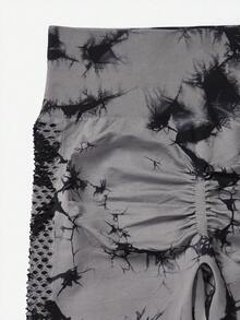 Shorts Deportivos Tie-dye - Multicolor - Ver 5