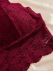 Wedding Season Women's Lace Lingerie Set - Multicolor - View 5