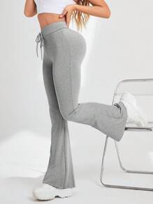 Easithlete 女士運動喇叭褲 - 灰色 - 查看 1