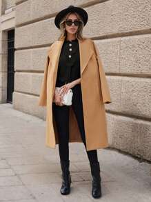 Solivie Women's Sleeveless Shirt With Frill Trim