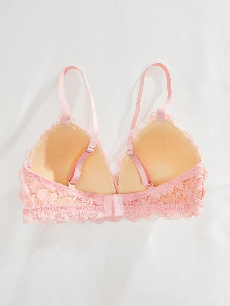 Women's Lace Wireless Bra, Lingerie