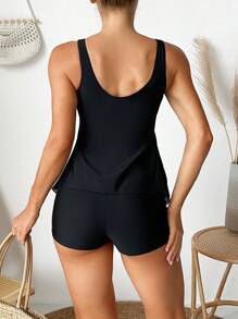 Swim Lushoire Summer Ladies' Printed Tankini Set - Multicolor - View 2