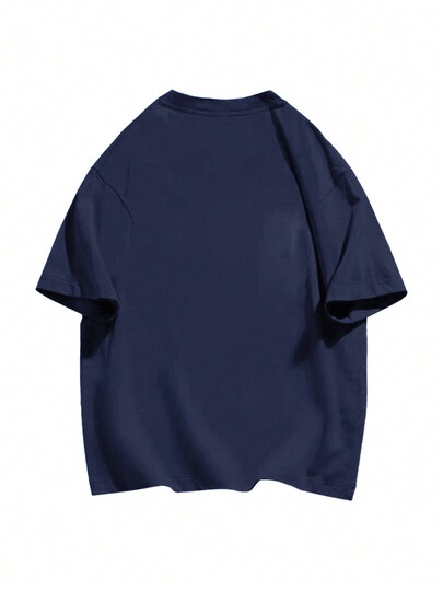 Women's Yellow Smile Print Short Sleeve T-Shirt