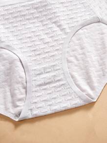 6pcs Women's Solid Color Triangle Panties - Multicolor - View 4