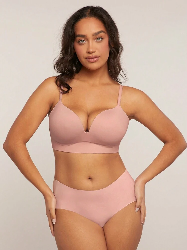 Sujetador inalámbrico sin costuras y sin marcas con soporte curvo Dream Curve