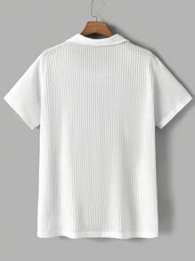 Manfinity VCAY Ensemble Polo Et Short À Manches Courtes Et Col En V Pour Hommes