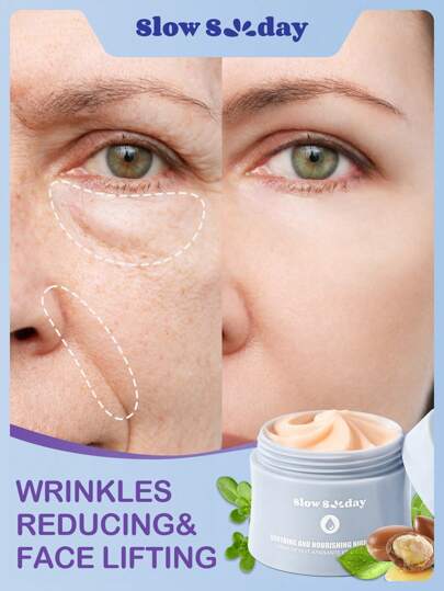 Crema de noche calmante y nutritiva, ideal para Halloween, Acción de Gracias, Navidad, Año Nuevo, regalos de Navidad, regalo de agradecimiento, ideal para otoño e invierno, cuidado en otoño.