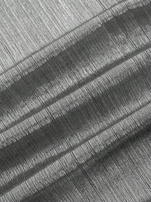 SHEIN ICON Y2k Camiseta Sin Mangas Con Cuello Halter Y Dobladillo Asimétrico Con Textura Metálica Para Mujer - Plateado - Ver 4