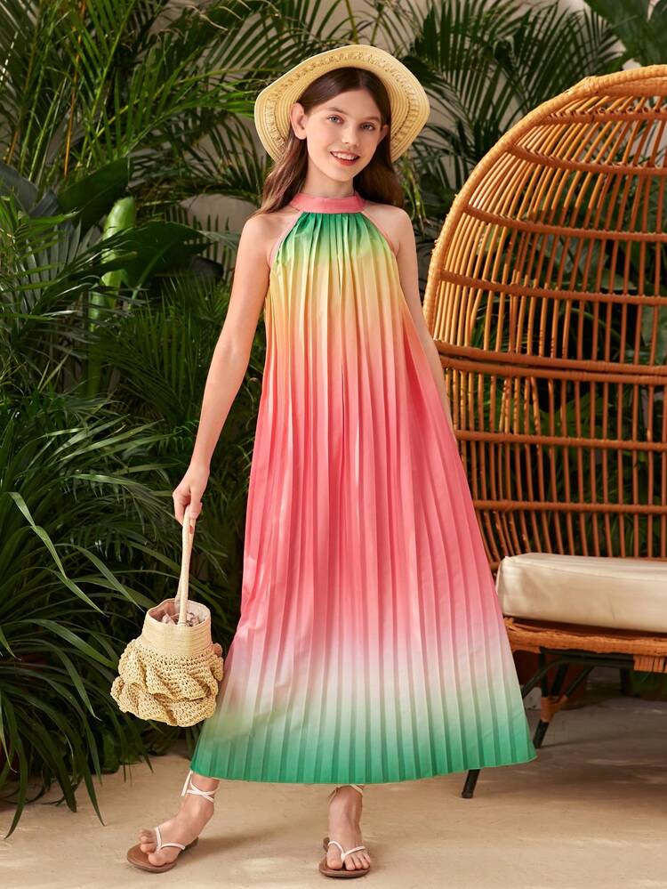 Tween Girls' Ombre Sleeveless Casual Dress
