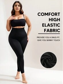 Plus Size High Waist Soft Shaping Leggings