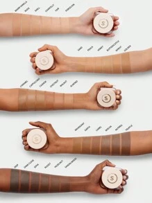 SHEGLAM Full Coverage Foundation Balm Sample-Caramel Long Lasting Flawless Moisturizing Foundation Oil-Control Color Corrector Concealer Pore-Less Cover Blemish Non-Greasy Non-Caking Smoother-Looking Cream Foundation Brand Beauty Makeup Face Paint Cosmetic For Women Girls Perfect For Spring Summer Ideal For Y2K Fancy Fashion Suitable For Birthday Mother'S Day Gift Rave Party Ready Best Color - Caramel - View 8