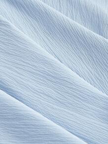 女士荷叶边收腰吊带中长连衣裙