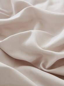 3件套涤纶面双线加四面绒被套（1个被套+2个枕套，不含填充物）现代美式田园森系经典柔软亲肤被套套装，适合所有季节，适用于居家、卧室、客房、主卧 - 米色 - 查看 10