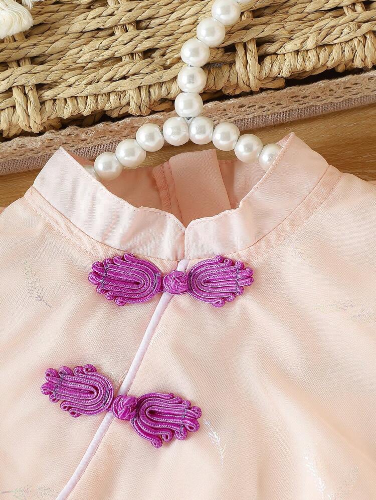 Maillot de corps Hanfu De Style Chinois Traditionnel À La Mode Pour Bébé Fille