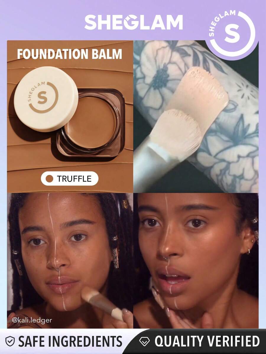 SHEGLAM Skinfluencer Full Coverage Foundation BalmTruffle SHEIN USA