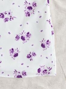 Soleia 女性無袖花卉印花裙 - 彩色 - 查看 5