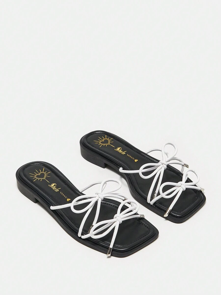 女士平底舒適涼鞋