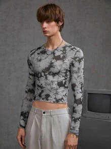 FeverCity Nam Nhuộm buộc Cut-Off Đan Giải trí Áo thun - Nhiều màu - Xem 4