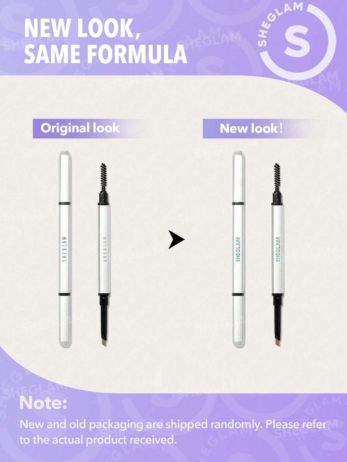 Dual-Ended Fine Eyebrow Pencil-Coffee