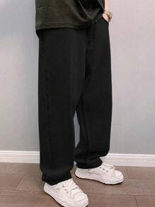 GALLERY FADE Men's Loose Fit Casual Jeans